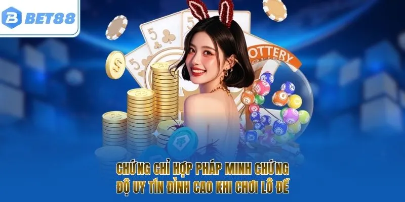 Chứng chỉ hợp pháp minh chứng độ uy tín