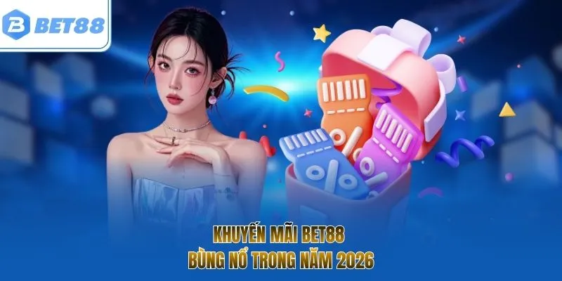 Khuyến mãi BET88 bùng nổ trong năm 2026