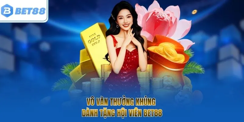 Vô vàn thưởng khủng dành tặng hội viên BET88